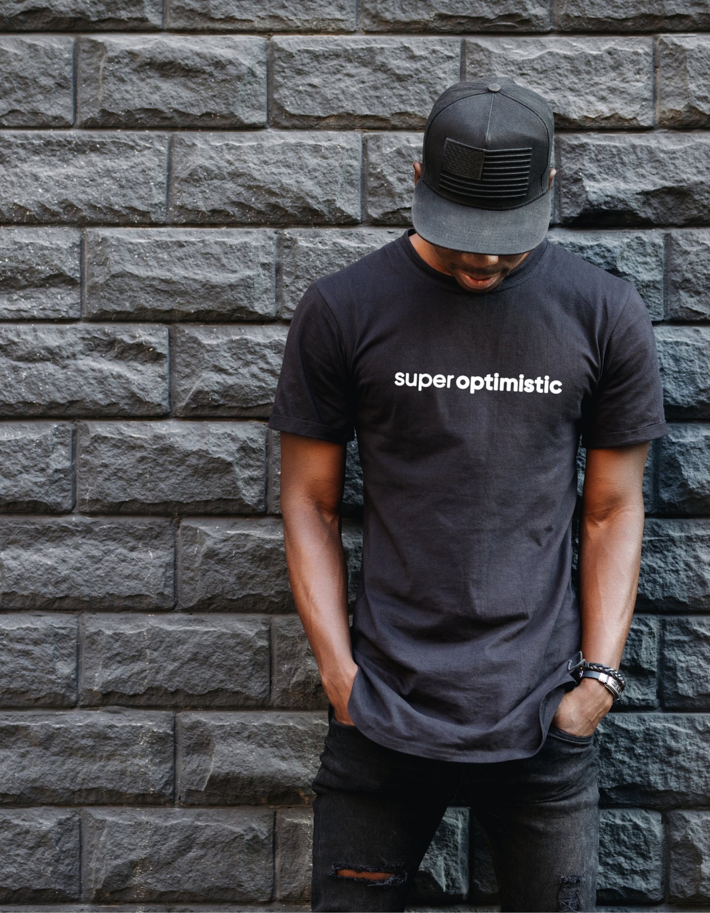 Super Optimistic Original Tee (Black)
