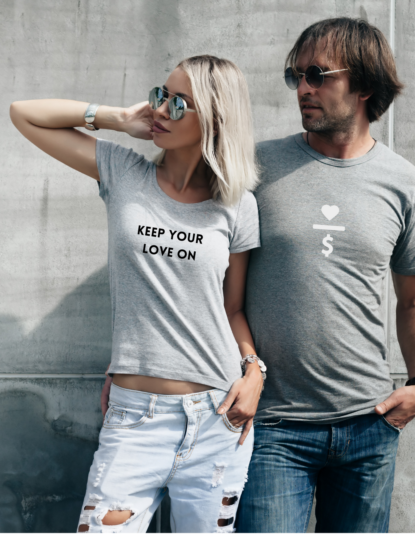 Keep Your Love On Tee by Heart Over Money™