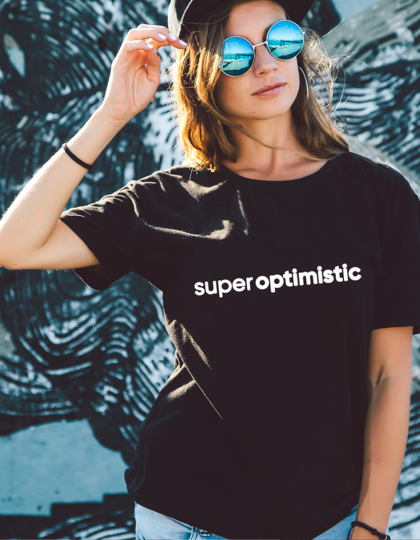 Super Optimistic Original Tee (Black)