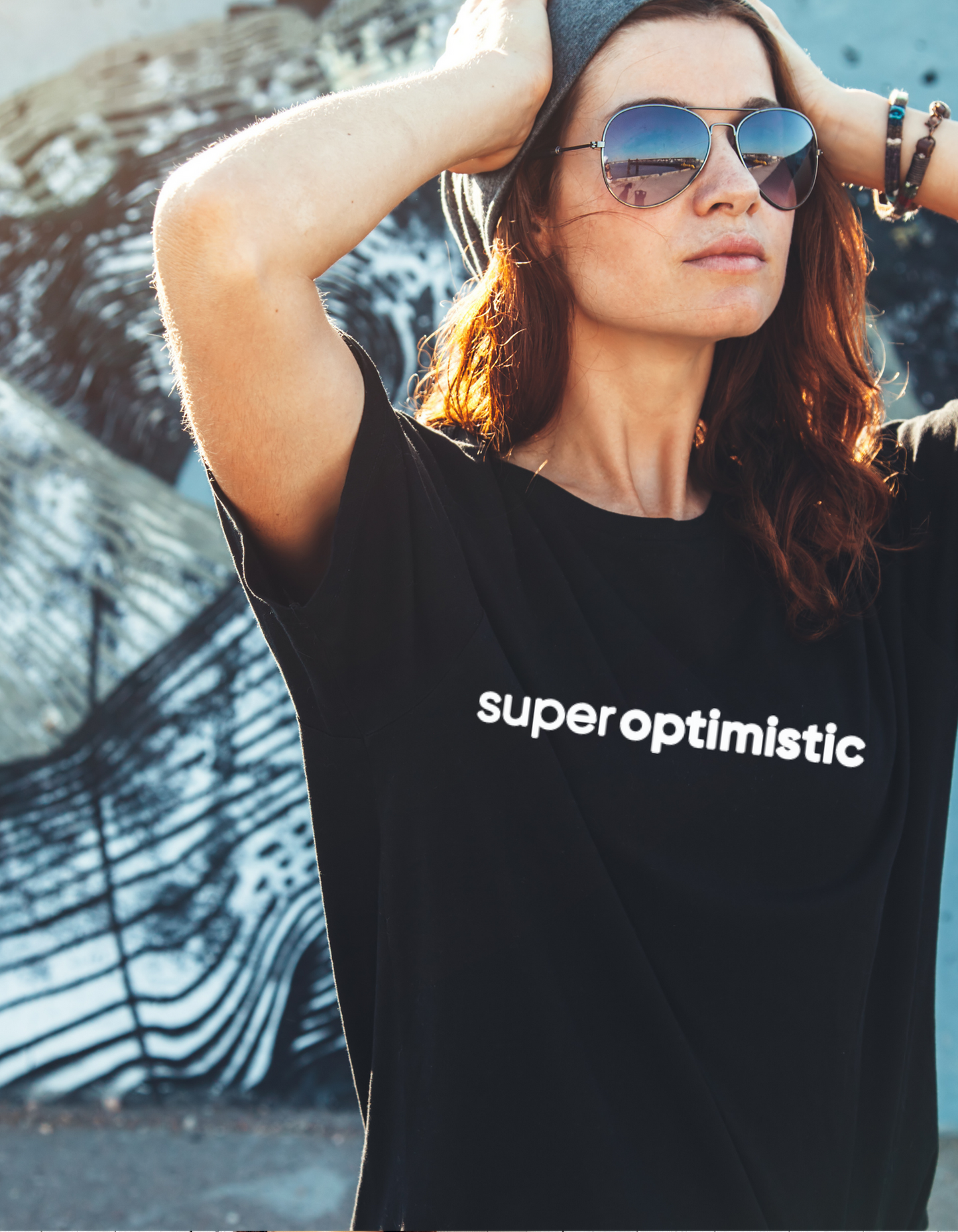 Super Optimistic Original Tee (Black)