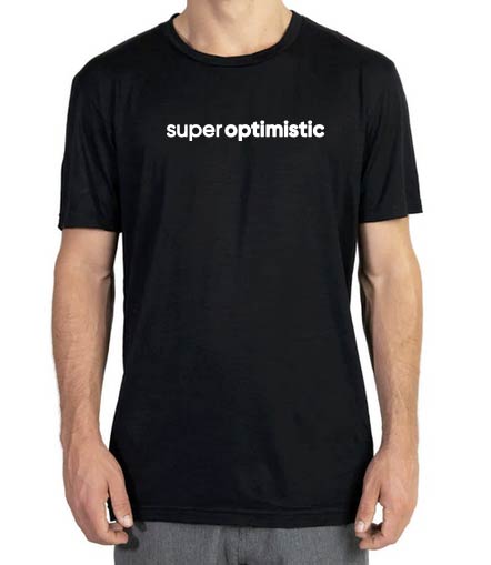Super Optimistic Original Tee (Black)